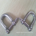 European Type Stainless Steel 316/304 Dee Shackle